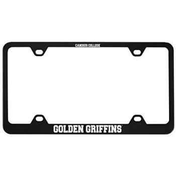 Stainless Steel License Plate Frame - Canisius Golden Griffins