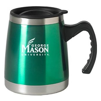 16 oz Stainless Steel Coffee Tumbler - George Mason Patriots