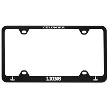 Stainless Steel License Plate Frame - Columbia Lions