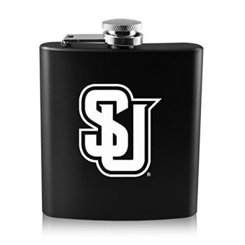 6 oz Stainless Steel Hip Flask - Seattle Red Hawks