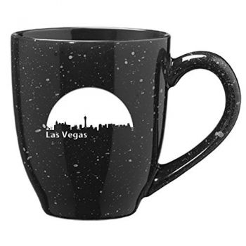 16 oz Ceramic Coffee Mug with Handle - Las Vegas City Skyline
