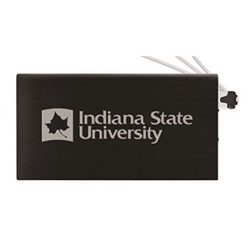 Quick Charge Portable Power Bank 8000 mAh - Indiana State Sycamores