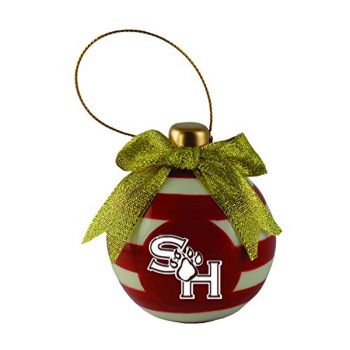 Ceramic Christmas Ball Ornament - Sam Houston State Bearkats 