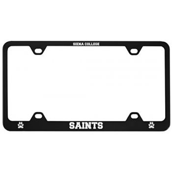 Stainless Steel License Plate Frame - Sienna Saints