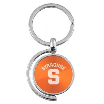 Spinner Round Keychain - Syracuse Orange