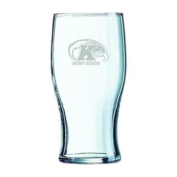 19.5 oz Irish Pint Glass - Kent State Eagles
