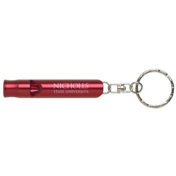 Emergency Whistle Keychain - Nicholls State Colonials