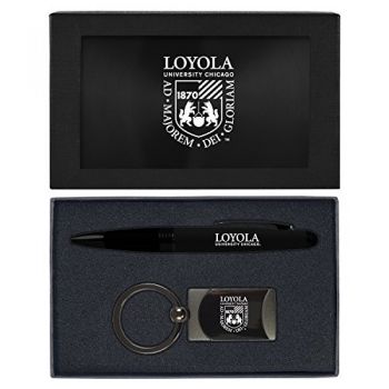 Prestige Pen and Keychain Gift Set - Loyola Ramblers