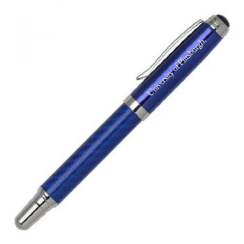 Carbon Fiber Rollerball Twist Pen - Pittsburgh Panthers