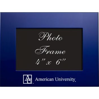 4 x 6  Metal Picture Frame - American University