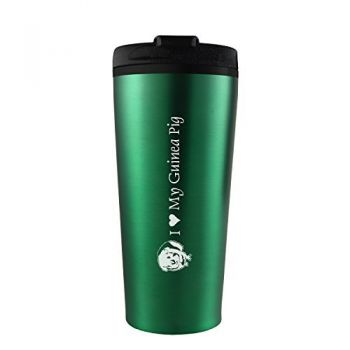 16 oz Insulated Tumbler with Lid  - I Love My Guinea Pig