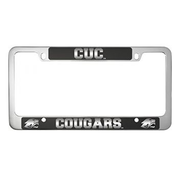 Stainless Steel License Plate Frame - Concordia Chicago Cougars
