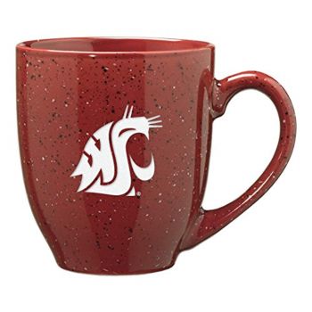 16 oz Ceramic Coffee Mug with Handle - Washington State Cougars