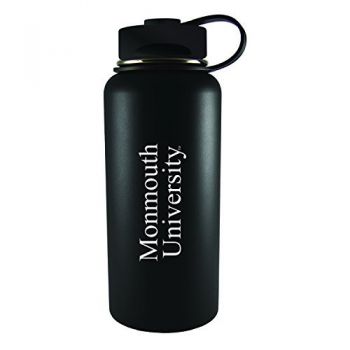 32 oz Vacuum Insulated Canteen Tumbler - Monmouth Hawks