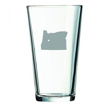 16 oz Pint Glass  - I Heart Oregon - I Heart Oregon