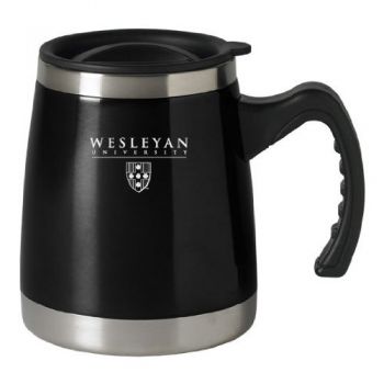 16 oz Stainless Steel Coffee Tumbler - Wesleyan University 