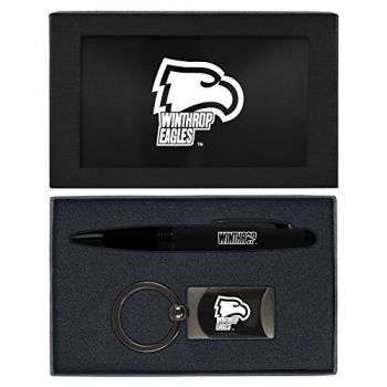 Prestige Pen and Keychain Gift Set - Winthrop Eagles