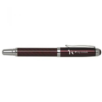Carbon Fiber Rollerball Twist Pen  - I Love My Airedale