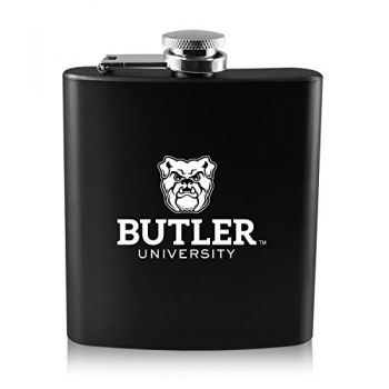 6 oz Stainless Steel Hip Flask - Butler Bulldogs