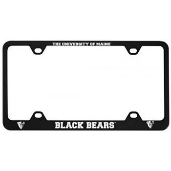 Stainless Steel License Plate Frame - Maine Bears