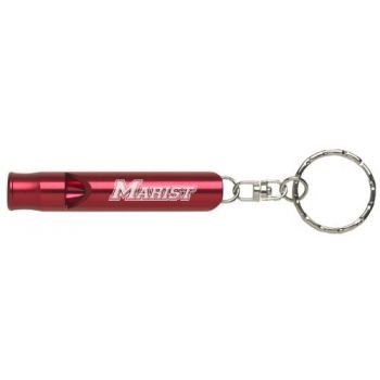 Emergency Whistle Keychain - Marist Red Foxes