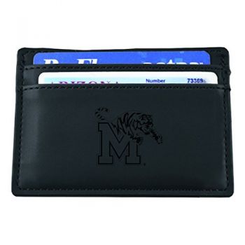 Slim Wallet with Money Clip - Memphis Tigers