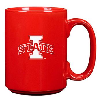 15 oz Ceramic Coffee Mug with Handle - Iowa State Cyclones