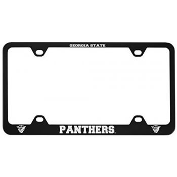 Stainless Steel License Plate Frame - Georgia State Panthers