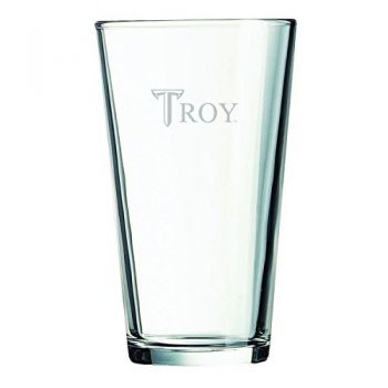 16 oz Pint Glass  - Troy Trojans