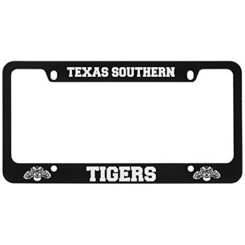Stainless Steel License Plate Frame - Texas Southern Tigers