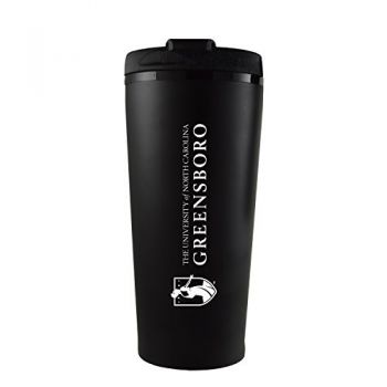 16 oz Insulated Tumbler with Lid - UNC Greensboro Spartans