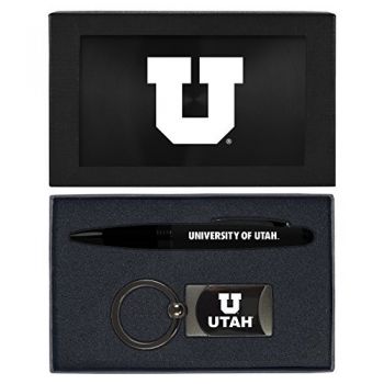 Prestige Pen and Keychain Gift Set - Utah Utes