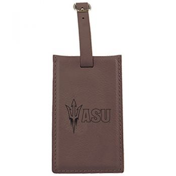 Travel Baggage Tag with Privacy Cover - ASU Sun Devils