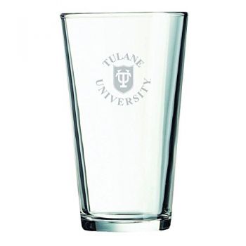 16 oz Pint Glass  - Tulane Pelicans