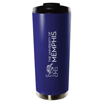 16 oz Vacuum Insulated Tumbler with Lid - Memphis Tigers