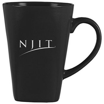 14 oz Square Ceramic Coffee Mug - NJIT Highlanders