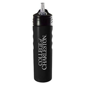 24 oz Stainless Steel Sports Water Bottle - College of Charleston