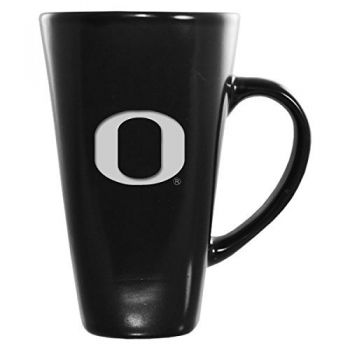 16 oz Square Ceramic Coffee Mug - Oregon Ducks