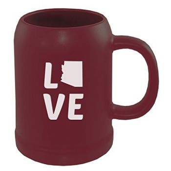 22 oz Ceramic Stein Coffee Mug - Arizona Love - Arizona Love