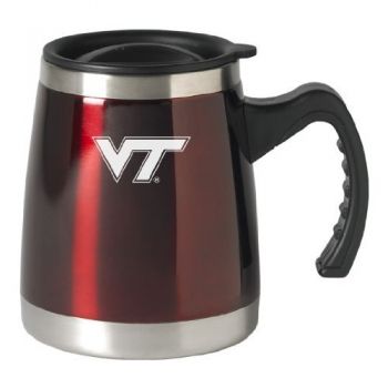 16 oz Stainless Steel Coffee Tumbler - Virginia Tech Hokies