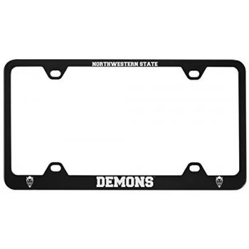 Stainless Steel License Plate Frame - Northwestern State Demons