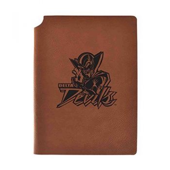 Leather Hardcover Notebook Journal - Mississippi Valley State Bulldogs