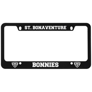 Stainless Steel License Plate Frame - St. Bonaventure Bonnies
