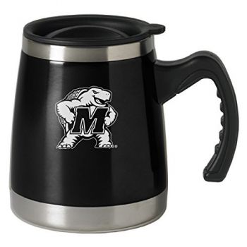 16 oz Stainless Steel Coffee Tumbler - Maryland Terrapins
