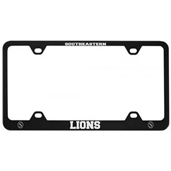 Stainless Steel License Plate Frame - SE Louisiana Lions