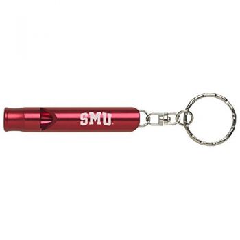 Emergency Whistle Keychain - SMU Mustangs