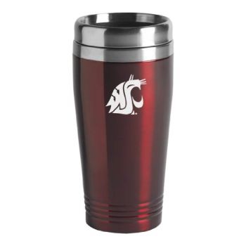 16 oz Stainless Steel Insulated Tumbler - Washington State Cougars