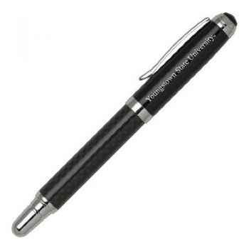 Carbon Fiber Rollerball Twist Pen - Youngstown State Penguins