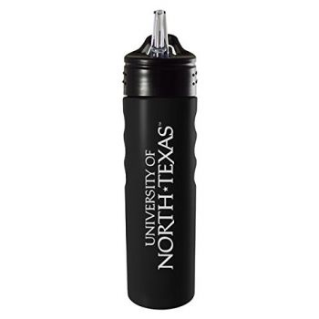 24 oz Stainless Steel Sports Water Bottle - North Texas Mean Green