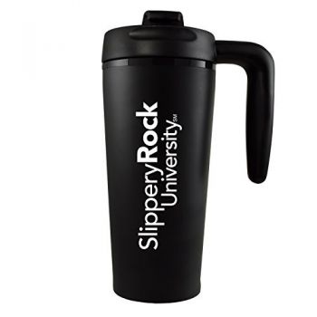 16 oz Insulated Tumbler with Handle - Slippery Rock